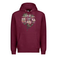 Burgundy Dave Matthews ( DMB ) Premium Hoodie - artisFamous