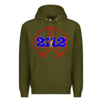 Army Green The boy of Star man ( RUSH ) Premium Hoodie - artisFamous