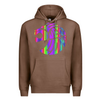 Chestnut reflective 7 lions Premium Hoodie - artisFamous