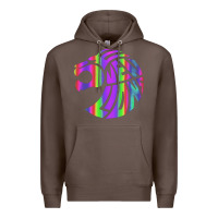 Coffee reflective 7 lions Premium Hoodie - artisFamous