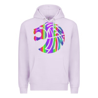 Lilac reflective 7 lions Premium Hoodie - artisFamous