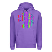 Purple reflective 7 lions Premium Hoodie - artisFamous