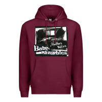 Burgundy babyshambles Premium Hoodie - artisFamous