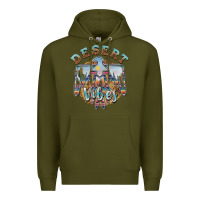 Army Green desert vibes thunderbird Premium Hoodie - BarkalooDesign