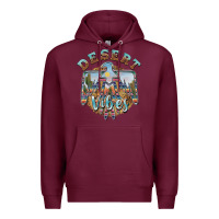 Burgundy desert vibes thunderbird Premium Hoodie - BarkalooDesign
