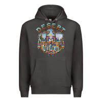 Smoke desert vibes thunderbird Premium Hoodie - BarkalooDesign