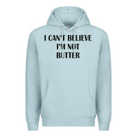 Blue Mist i cant believe im not butter Premium Hoodie - artisFamous