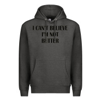 Charcoal Heather i cant believe im not butter Premium Hoodie - artisFamous