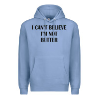 Colony Blue i cant believe im not butter Premium Hoodie - artisFamous