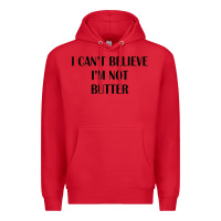 Red i cant believe im not butter Premium Hoodie - artisFamous