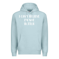 Blue Mist i cant believe im not butter Premium Hoodie - artisFamous