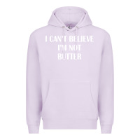 Lilac i cant believe im not butter Premium Hoodie - artisFamous