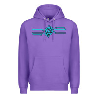 Purple tron inspired merch Premium Hoodie - artisFamous