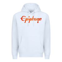 White epiphone Premium Hoodie - artisFamous