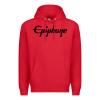 Red epiphone Premium Hoodie - artisFamous