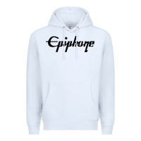 White epiphone Premium Hoodie - artisFamous