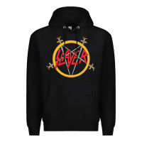 Black heavy metal Premium Hoodie - artisFamous