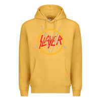 Mustard heavy metal Premium Hoodie - artisFamous