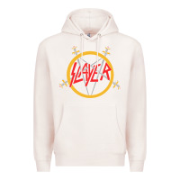 Pale Pink heavy metal Premium Hoodie - artisFamous