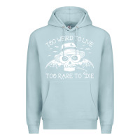 Blue Mist too weird to live too rare to die Premium Hoodie - artisFamous