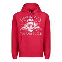 Cardinal too weird to live too rare to die Premium Hoodie - artisFamous