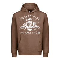 Chestnut too weird to live too rare to die Premium Hoodie - artisFamous