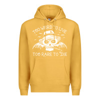 Mustard too weird to live too rare to die Premium Hoodie - artisFamous