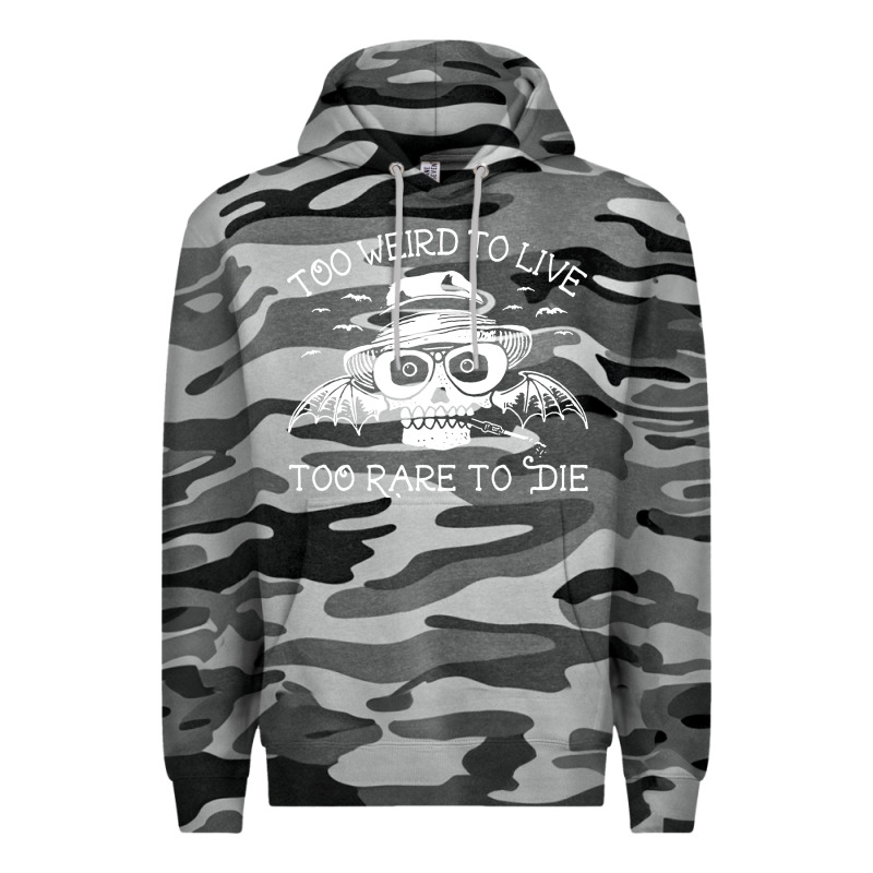Too Weird To Live Too Rare To Die Premium Hoodie by artisFamous | Teevron