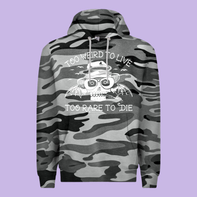 Too Weird To Live Too Rare To Die Premium Hoodie Designed By Artisfamous