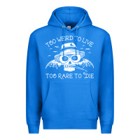 True Royal too weird to live too rare to die Premium Hoodie - artisFamous