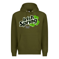 Army Green irish spring Premium Hoodie - artisFamous