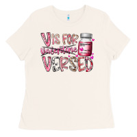 Bone v is for valentine versed Ladies Tee - RacoonDesign