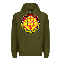 Army Green japan pro wrestling Premium Hoodie - artisFamous
