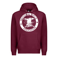 Burgundy national rifle association Premium Hoodie - artisFamous