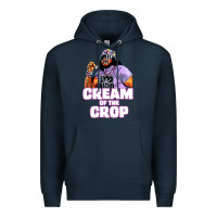 Navy macho cream of the crop Premium Hoodie - artisFamous