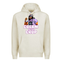 Oatmeal Heather macho cream of the crop Premium Hoodie - artisFamous