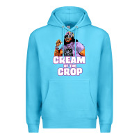 Ocean Blue macho cream of the crop Premium Hoodie - artisFamous