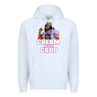 White macho cream of the crop Premium Hoodie - artisFamous