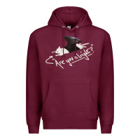Burgundy Lovejoy Are you alright Premium Hoodie - artisFamous