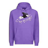 Purple Lovejoy Are you alright Premium Hoodie - artisFamous