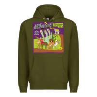 Army Green the aquabats myths legends Premium Hoodie - artisFamous