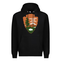 Black national park service Premium Hoodie - artisFamous