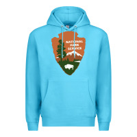 Ocean Blue national park service Premium Hoodie - artisFamous