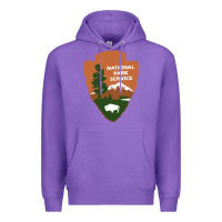 Purple national park service Premium Hoodie - artisFamous