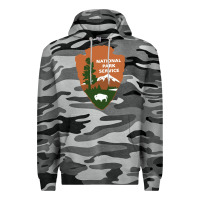 Slate Camo national park service Premium Hoodie - artisFamous