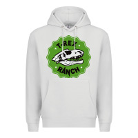 Dove Grey t rex ranch Premium Hoodie - artisFamous