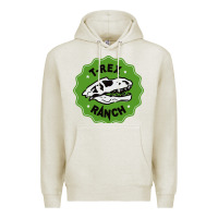 Oatmeal Heather t rex ranch Premium Hoodie - artisFamous