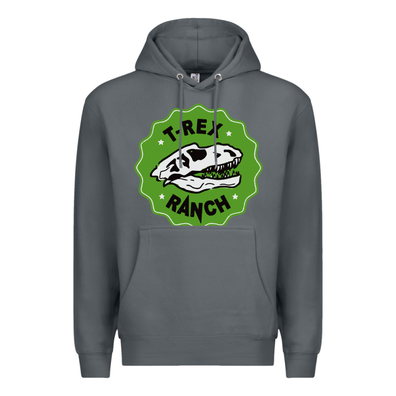 T Rex Ranch Premium Hoodie by artisFamous | Teevron