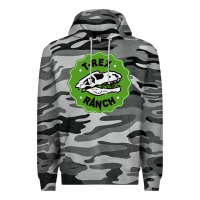 Slate Camo t rex ranch Premium Hoodie - artisFamous
