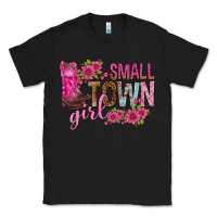 Black small town girl with flowers bbs Classic Tee - BundleAndBundleShop